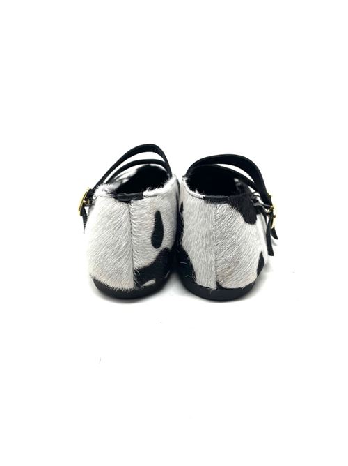 Ballerina cow IL LACCIO | 4083CAVALLINOWHITE/BLACKCOW